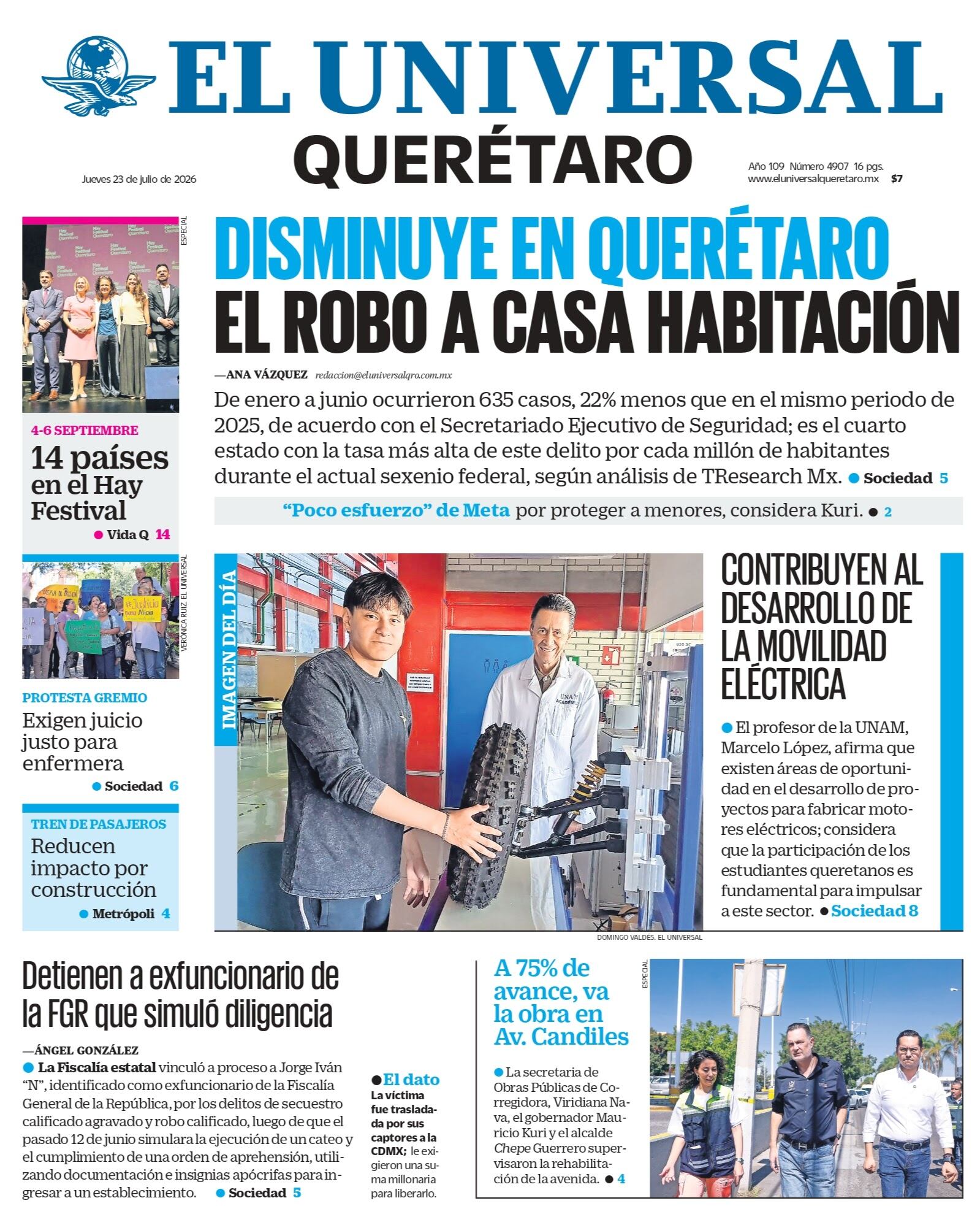 Foto. El Universal Querétaro