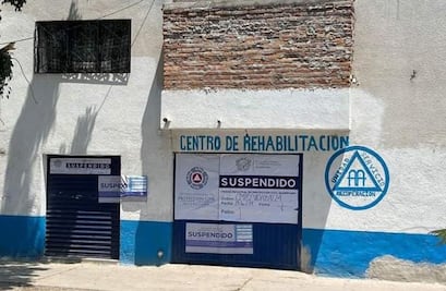 Clausuran dos centros de rehabilitación en la capital de Querétaro