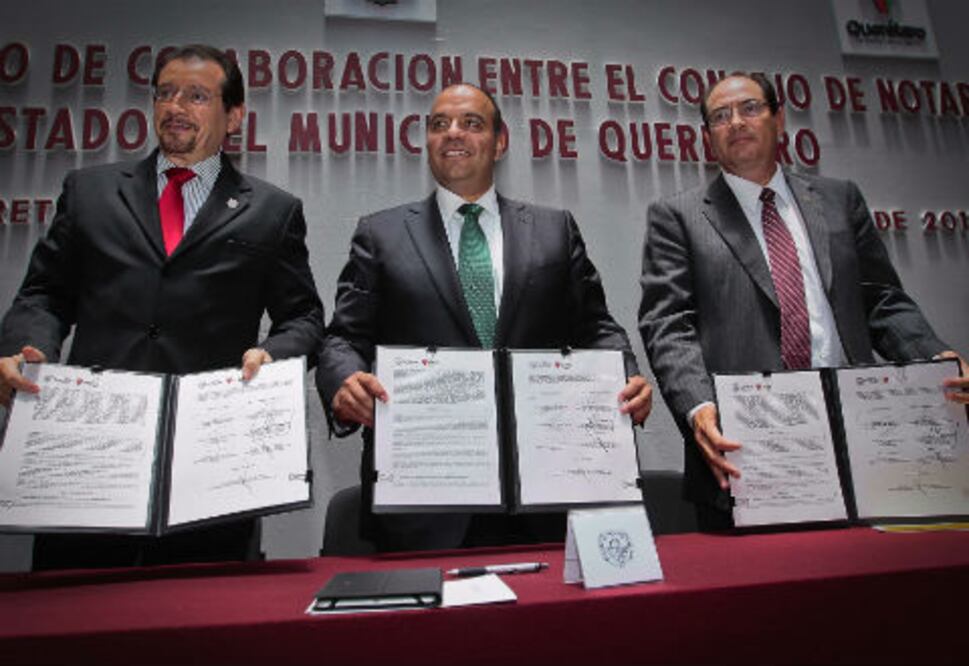 Convenio para regularizar asentamientos