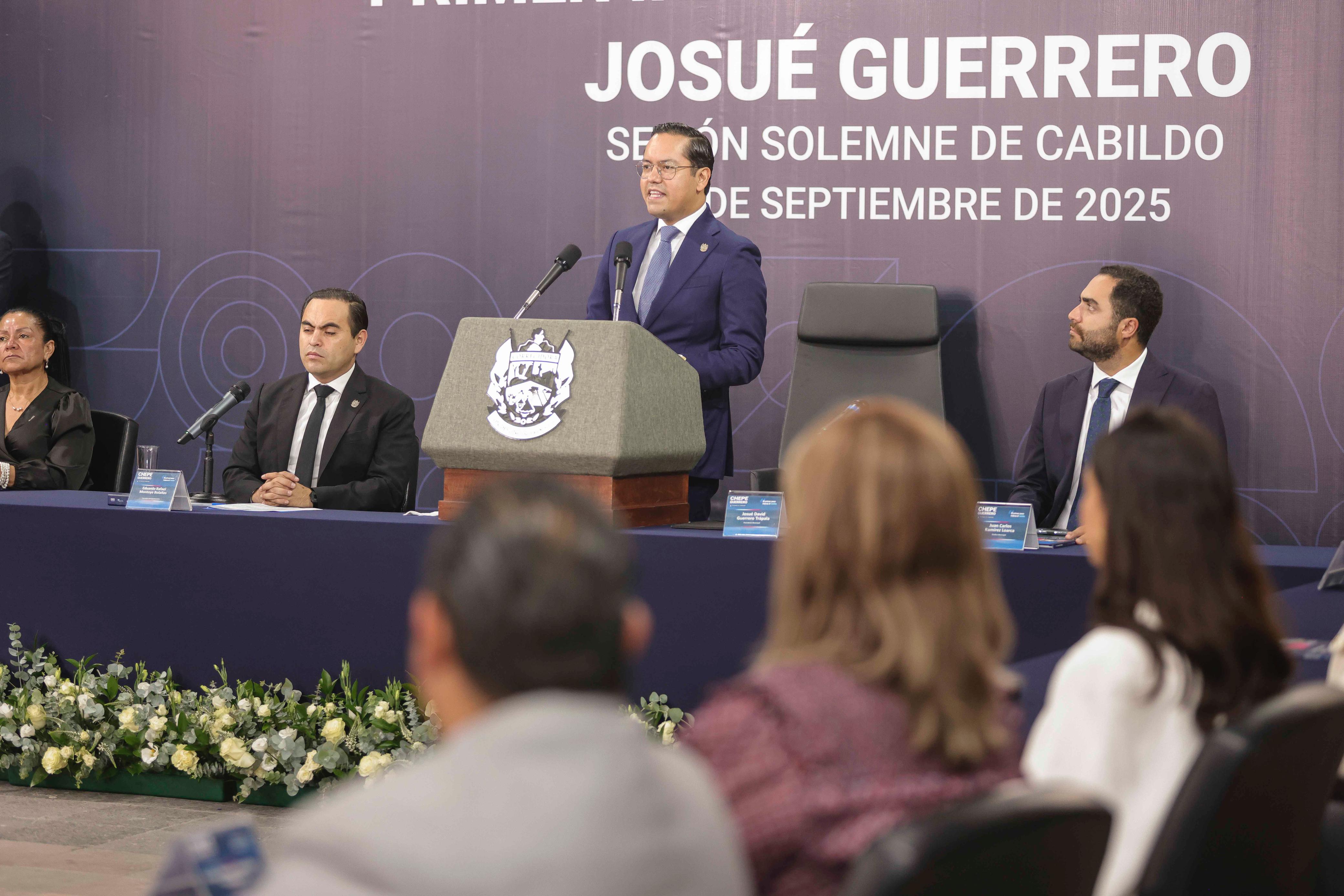 Chepe Guerrero presenta su Primer Informe de Gobierno