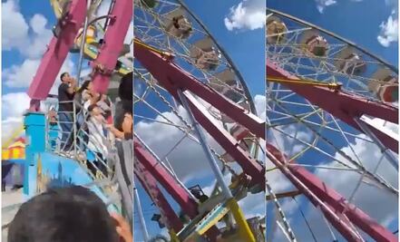 Mujer muere al caer de Rueda de la Fortuna en Feria Nacional Potosina; gobernador pide no "malinformar"