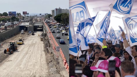 Mauricio Kuri niega que retrasos en el Paseo 5 de Febrero afecten al PAN