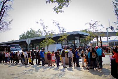 Protestan por cambios en rutas de autobuses