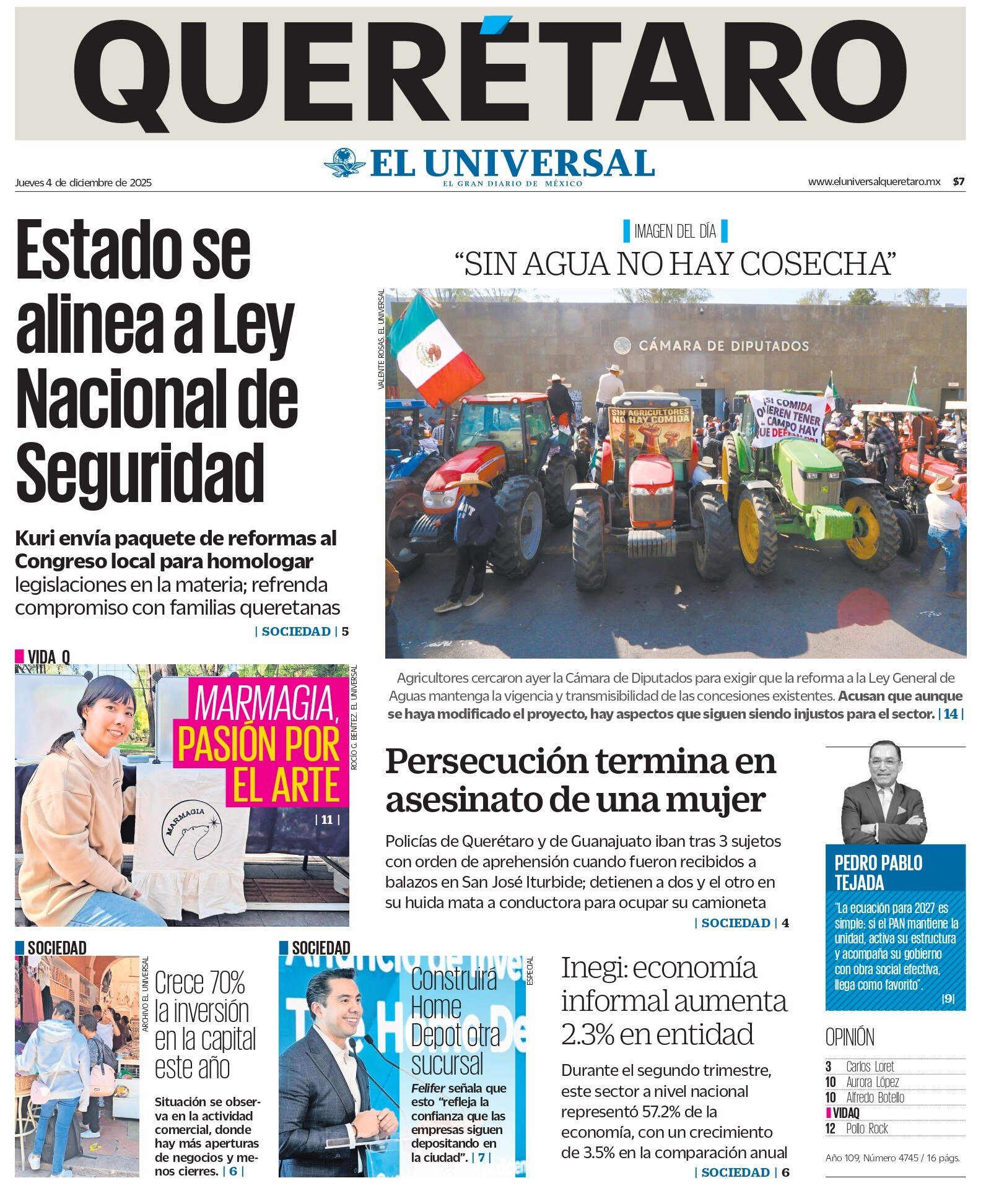 Portada 04 de diciembre de 2025