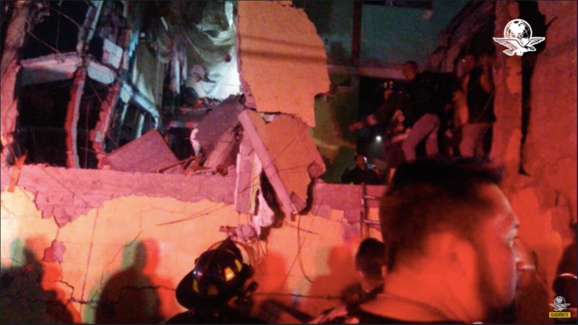 Video. Así fue el momento de la explosión en vecindad de la Morelos