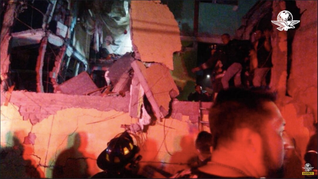 Video. Así fue el momento de la explosión en vecindad de la Morelos