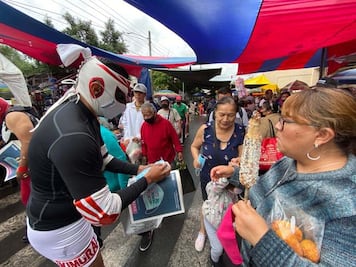 Luchadores se unen contra el coronavirus