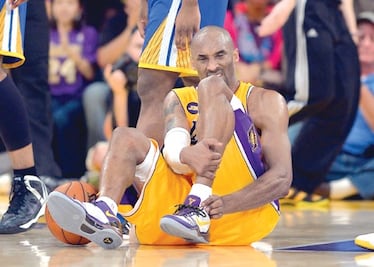 Kobe Bryant se pierde el resto  de la temporada con los Lakers