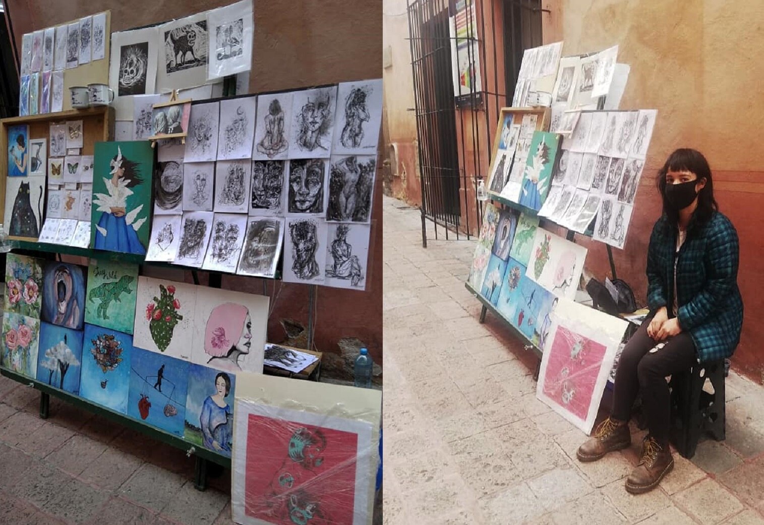 Redes sociales se solidarizan con artista afectada por el Covid