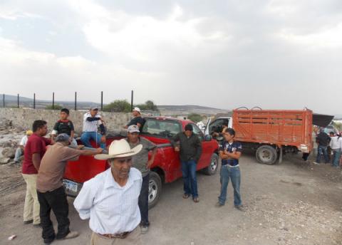 Protestan habitantes de La Laborcilla