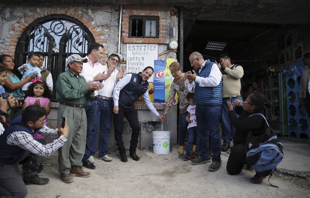 Invierten 25.4 mdp en red de agua potable en Corregidora