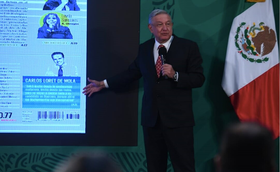 Carlos Loret de Mola responde al reto que lanzó otra vez a AMLO en la mañanera