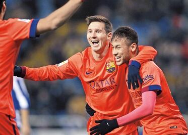 Protagonismo de Cristiano y Messi   