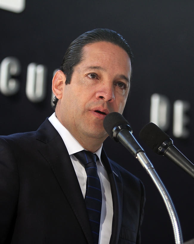 Dispuesto a colaborar. El gobernador del estado dijo que en caso de que se inicie una investigación sobre José Luis Sáinz, colaborará con las autoridades. FOTO: ARCHIVO. EL UNIVERSAL