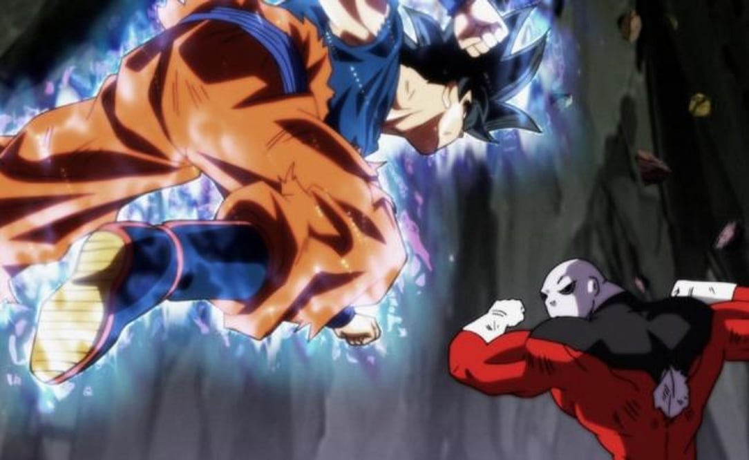 En Dragon Ball Super, Gokú y Jiren luchan en el Torneo de Poder para salvar a sus universos.Foto: Twitter / DB_super2015