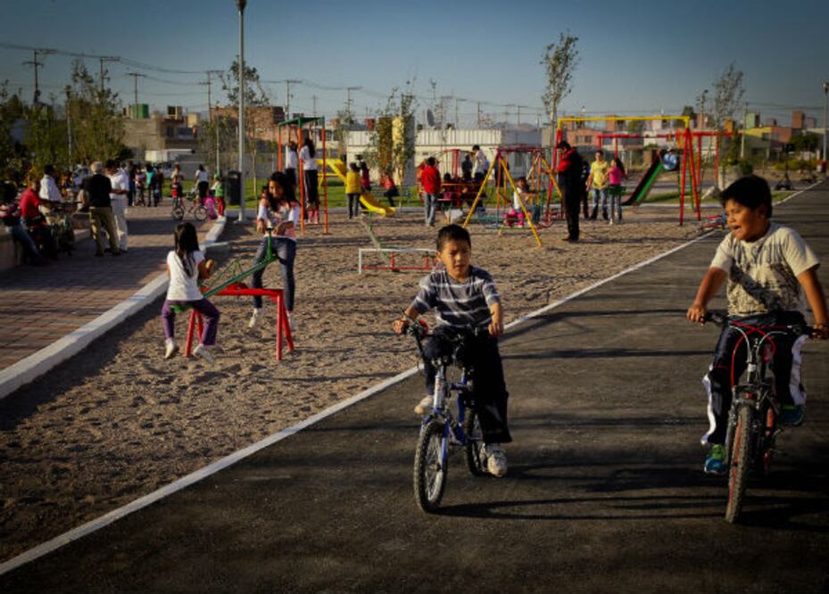 Inauguran parque recreativo en La Aurora