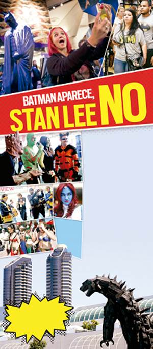 Batman aparece, Stan Lee no