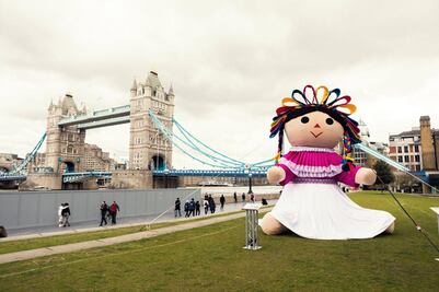 “Lele” visitó Potter’s Field Park de Londres