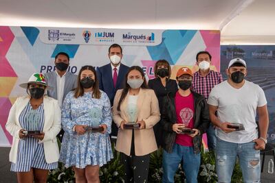 Entregan Premio Municipal de la Juventud 2021