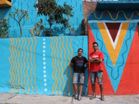 Llenan de color Las Américas