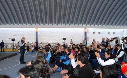 Entregan arcotecho 65 en la capital