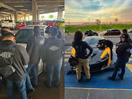 Fiscalía de Querétaro realiza operativo de revisión de vehículos en plazas comerciales