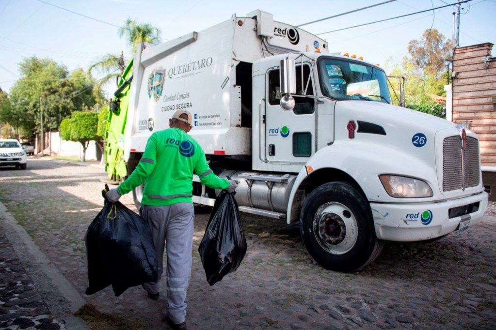 Por fiestas decembrinas, reforzarán la recolección de basura en la capital queretana. Foto: Ángel González