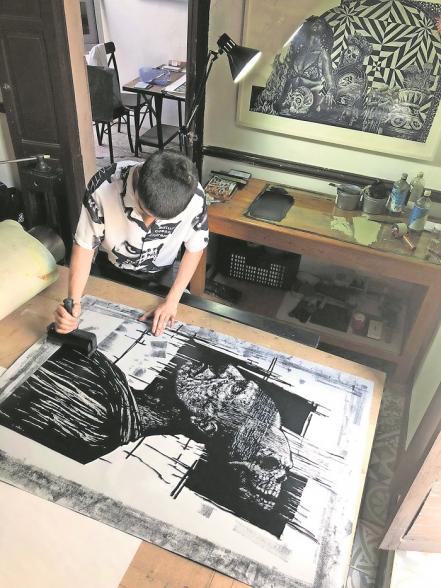 Galería Víctor López sigue su proyecto de residencias