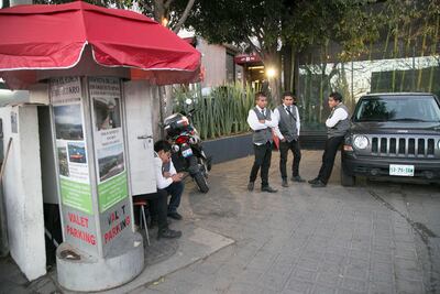 Falta regularizar a 70% de los valet parking