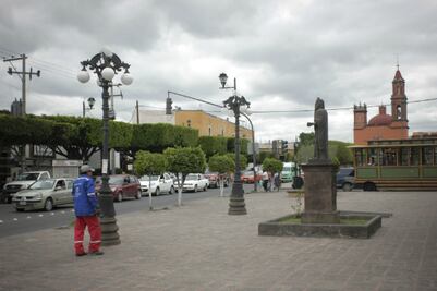 Baja temperatura en San Juan del Río