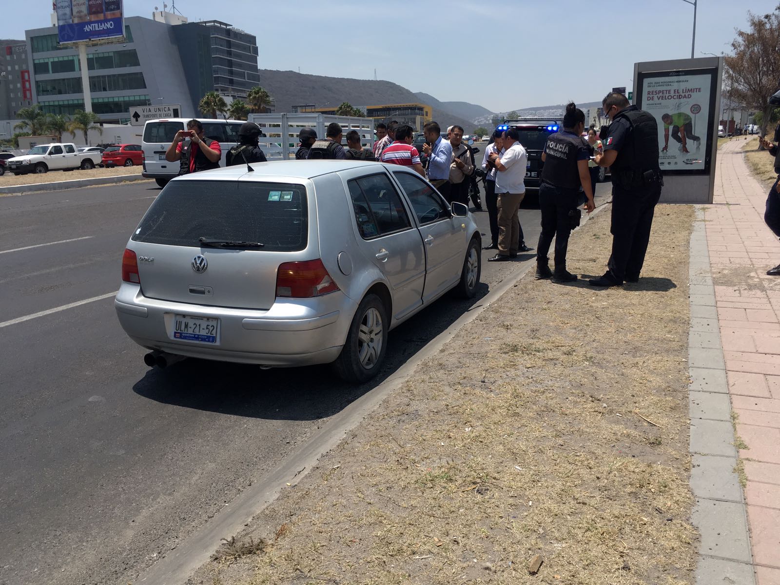 Cae asaltante de cuentahabiente, tras persecución