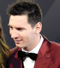 Messi felicita a “CR7” por ser el mejor