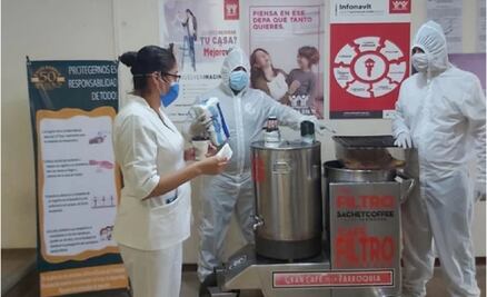 En Veracruz, La Parroquia lleva café y pan a médicos que enfrentan el Covid-19