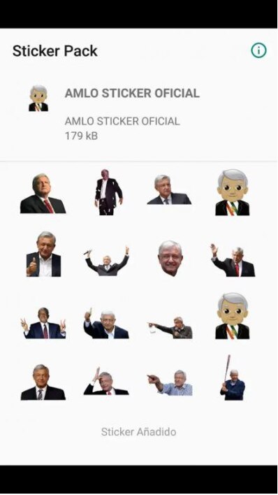 La tendencia AMLO ahora en WhatsApp: llegaron los AMLO sticker pack