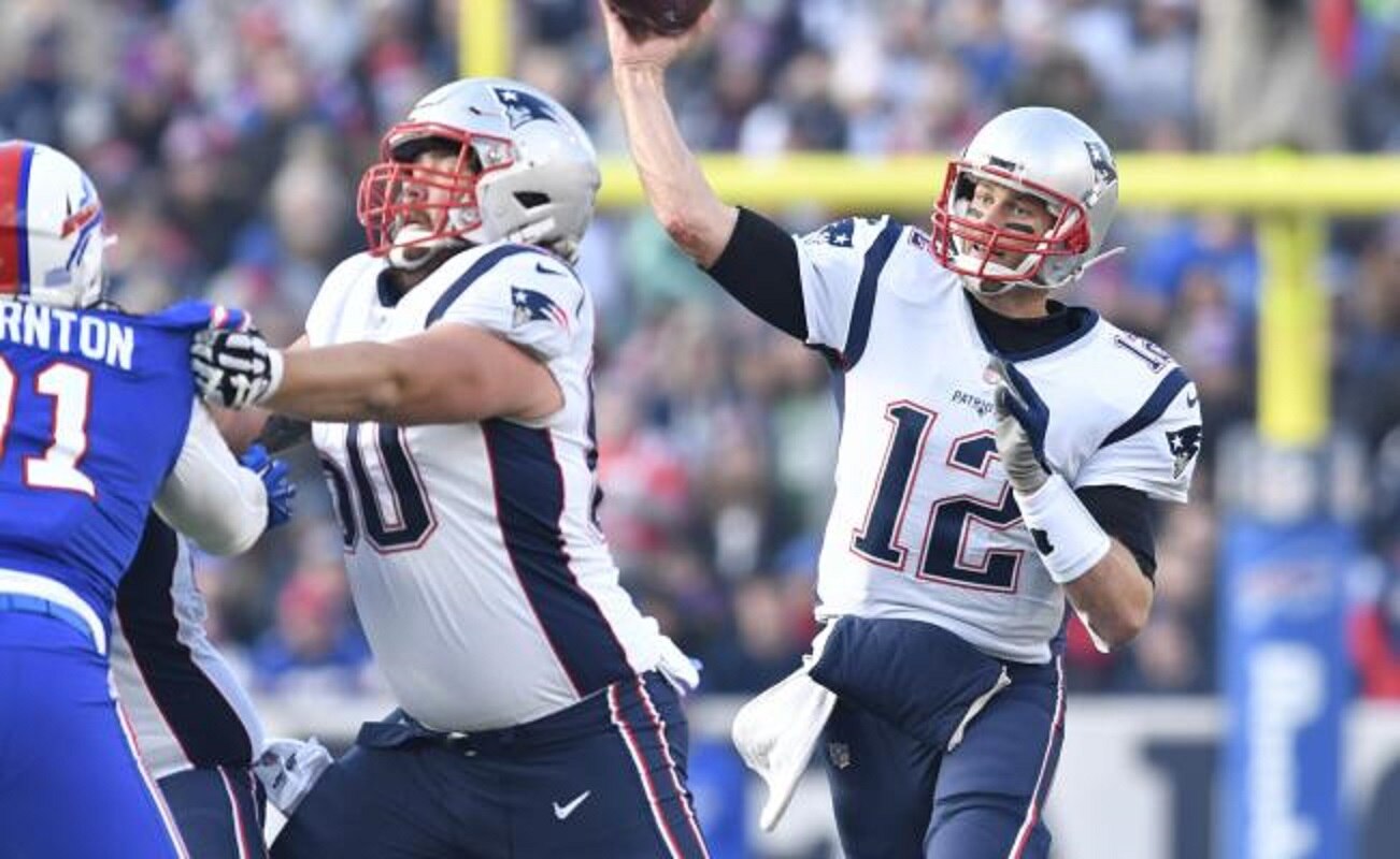 Brady rompe marca en triunfo de Patriots