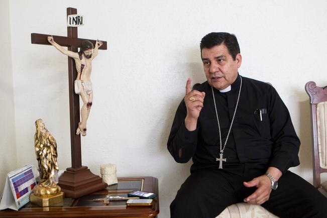 Faustino Armendáriz Jiménez, obispo de Querétaro. / Foto: Demián Chávez