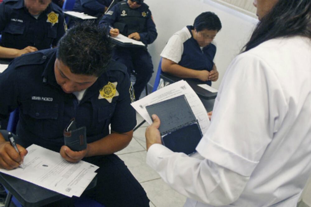 Cuerpos de seguridad reciben evaluación