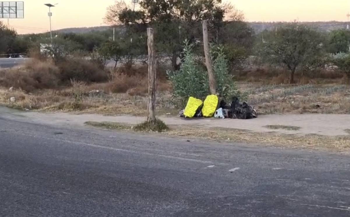 Tiran bolsas con restos humanos en Silao, Guanajuato