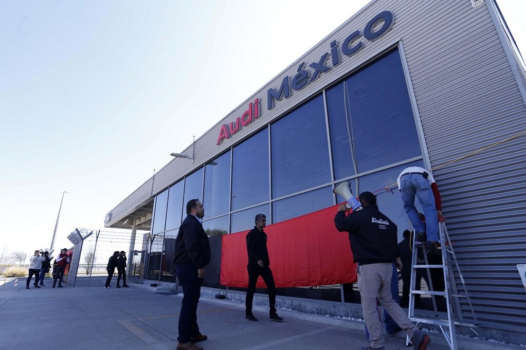 Evitan que huelga de Audi perjudique al sector automotriz local