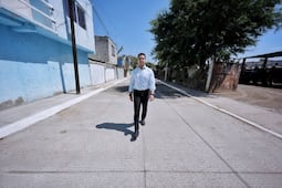 Felifer Macías entrega obras en Santa María Magdalena
