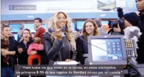 Beyoncé está de oferta y promoción