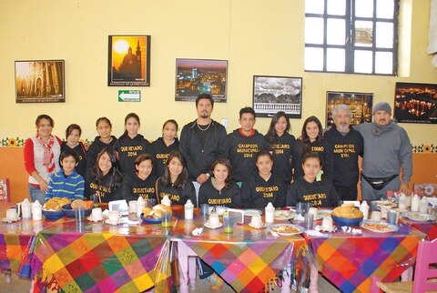 Voleibolistas  listas para Regional