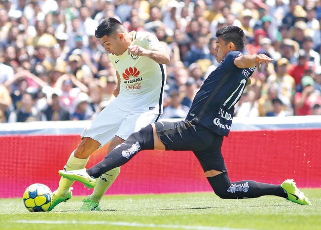 El Clásico entre Águilas y felinos es considerado de alto riesgo (ARCHIVO. EL UNIVERSAL)