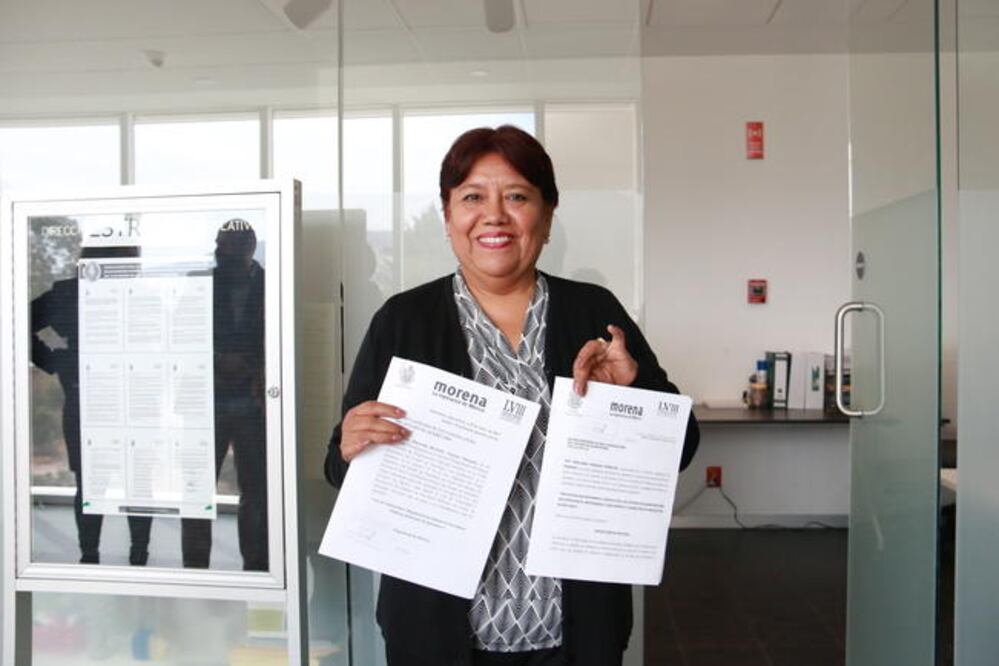 La diputada Herlinda Vázquez presentó la iniciativa de ley denominada Austeridad y Regulación de Salarios de Servidores del Estado de Querétaro. (ESPECIAL)