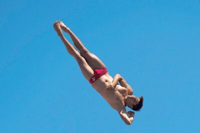 Paredes, quinto en clavados de altura en Rusia