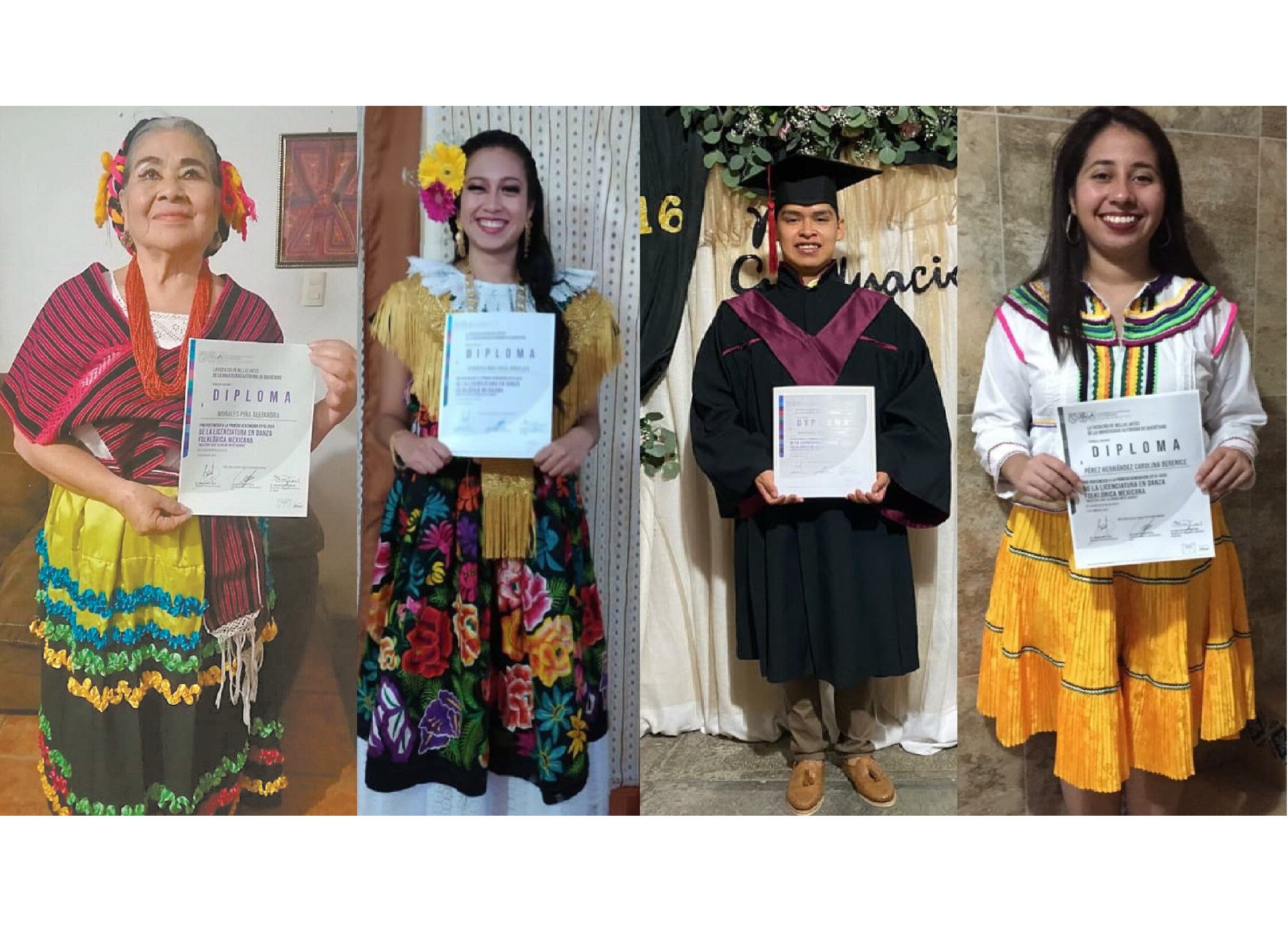Se gradúa primera generación de danza folklórica de la UAQ