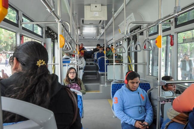 Destacan mejoras en servicio de transporte público