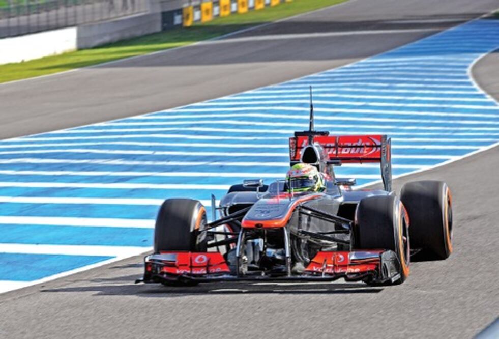  Sergio Pérez, de estreno con McLaren