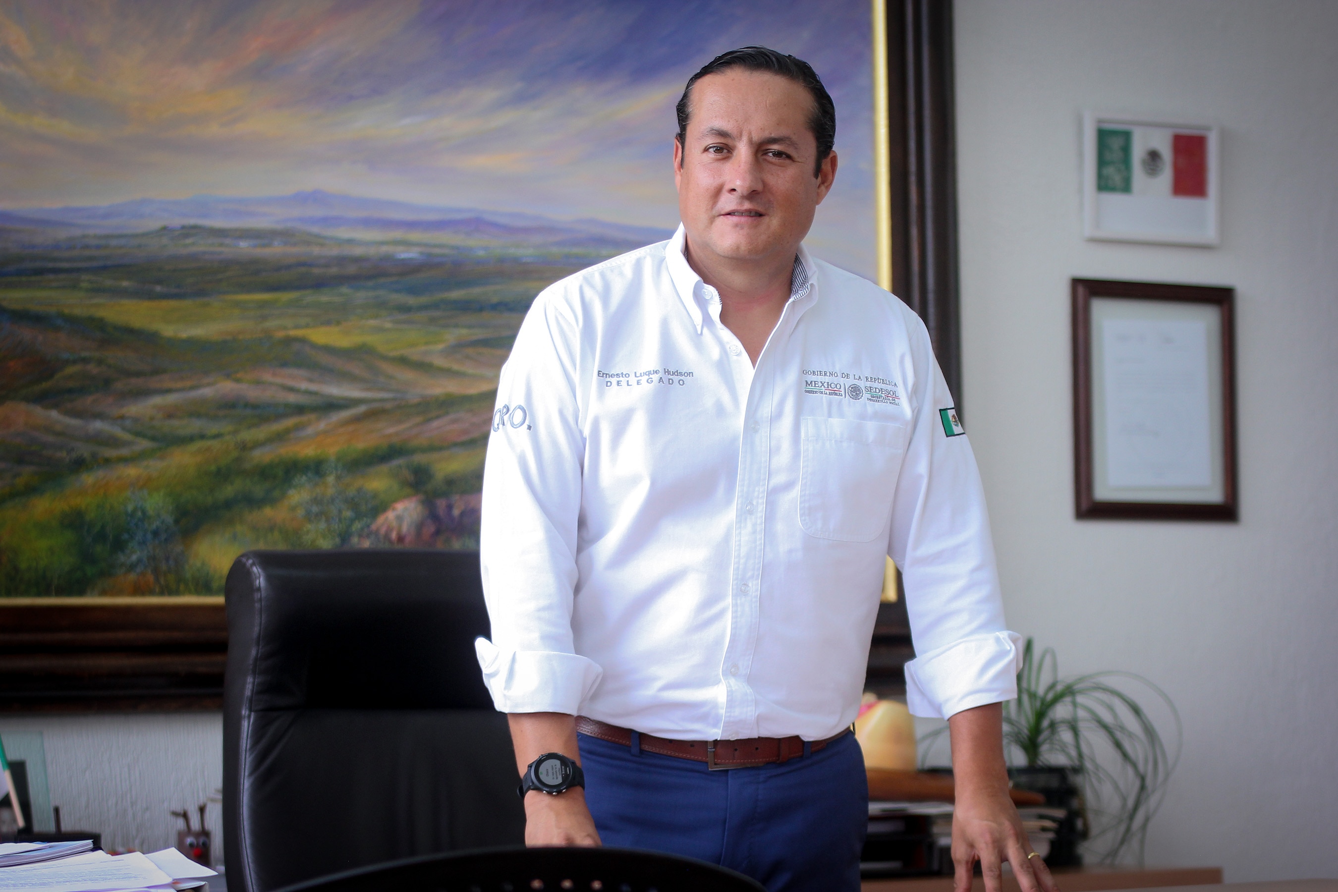 Ratifican registro de Ernesto Luque Hudson