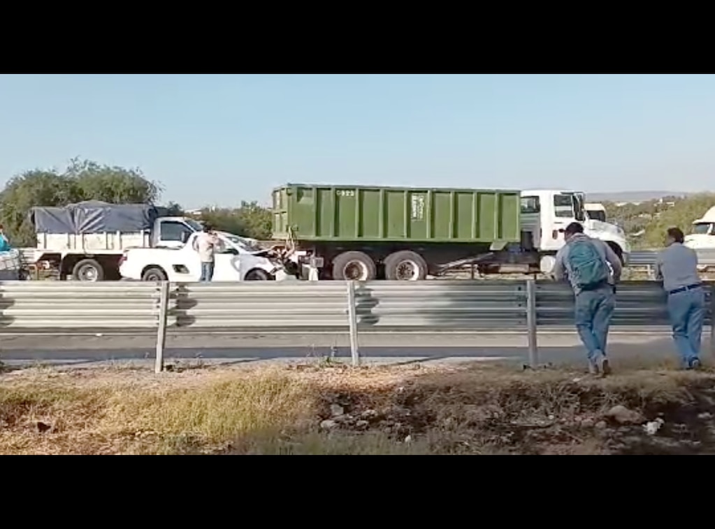 Se registra otra carambola en la autopista México-Querétaro